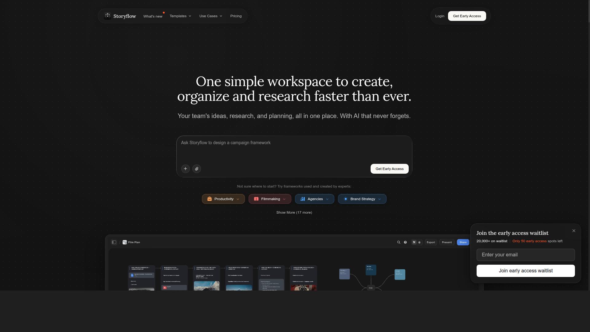 Storyflow website