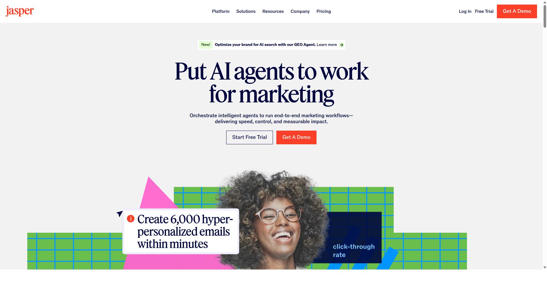Jasper website