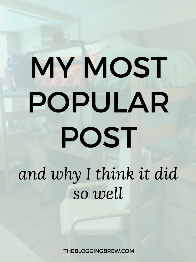 My Most Popular Post