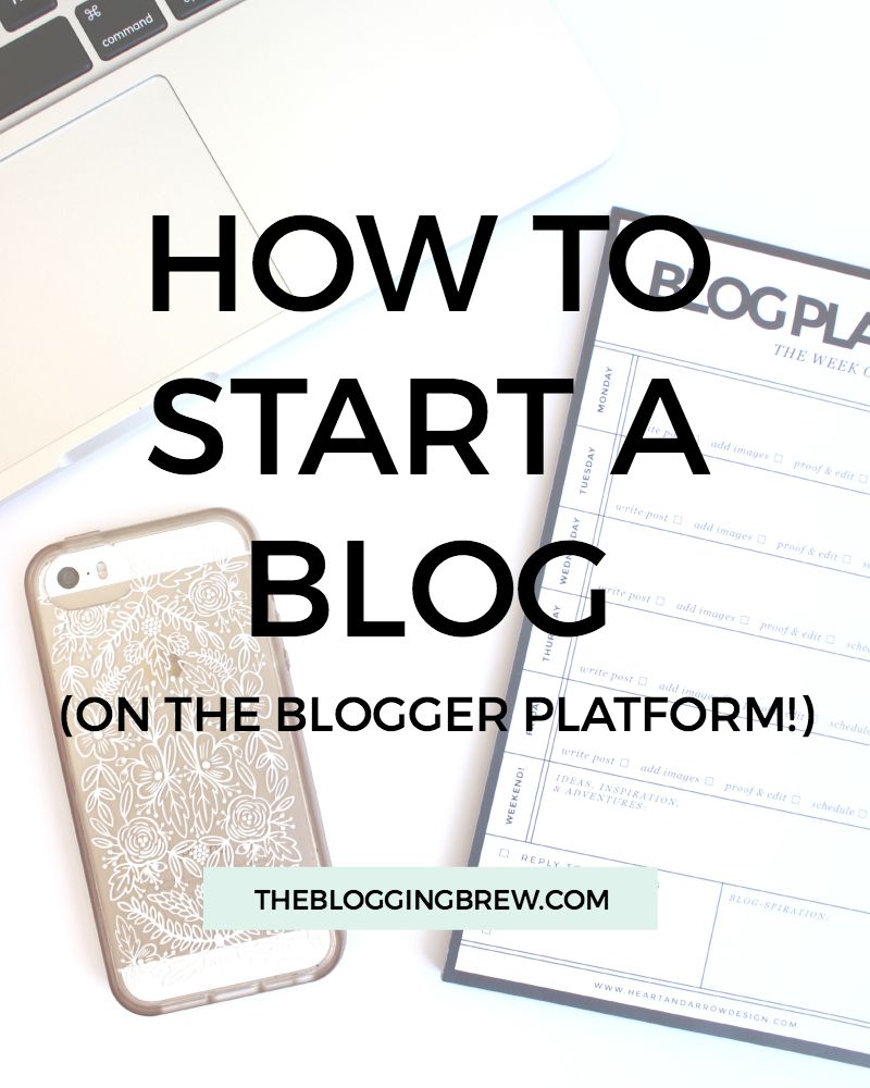 How To Start A Blog